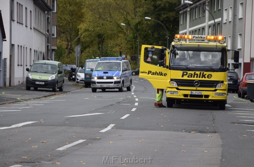 VU Krad PKW Koeln Duennwald Berlinerstr P137.JPG - Miklos Laubert